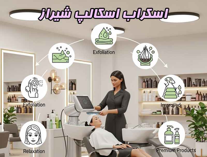 اسکراب اسکالپ در شیراز